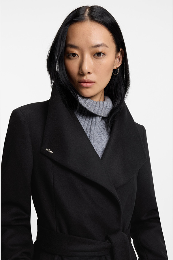 ΠΑΛΤΟ BOSS - 001 ΜΑΥΡΟ